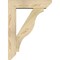 Ekena Millwork Funston Slat Rough Sawn Bracket w/ Offset Brace, Douglas Fir, 6"W x 22"D x 30"H BKT0604X22X30FST06RDF - alternate 4